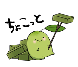 The greentea fairy "Itoh Kyuemon" sticker #4961436