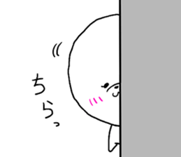 White cute dog. sticker #4961502