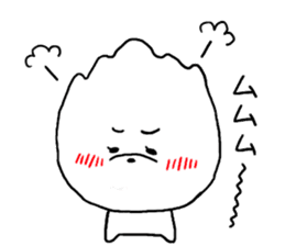 White cute dog. sticker #4961504