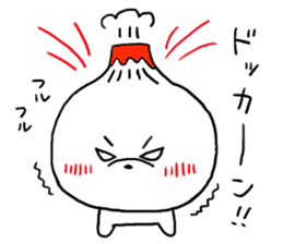 White cute dog. sticker #4961505