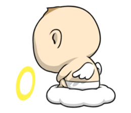 Cheeky Angel sticker #4962034