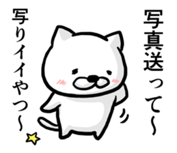 Cat always says one word too many 2. sticker #4962063