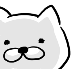 Cat always says one word too many 2. sticker #4962083