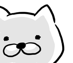 Cat always says one word too many 2. sticker #4962083