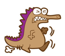 Lonely Dinosaur sticker #4962689