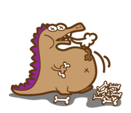 Lonely Dinosaur sticker #4962696