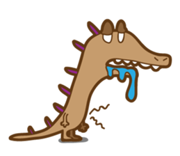 Lonely Dinosaur sticker #4962698