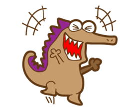 Lonely Dinosaur sticker #4962702