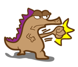 Lonely Dinosaur sticker #4962704