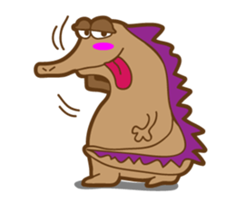 Lonely Dinosaur sticker #4962706