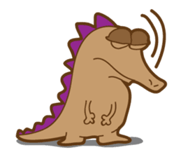 Lonely Dinosaur sticker #4962707