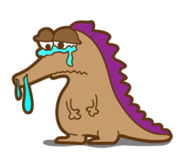 Lonely Dinosaur sticker #4962710