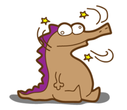 Lonely Dinosaur sticker #4962712