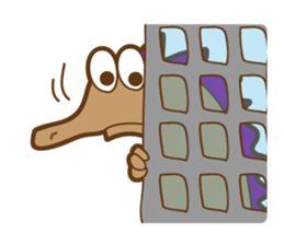 Lonely Dinosaur sticker #4962716