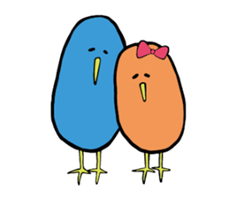 cocky birds sticker #4962806