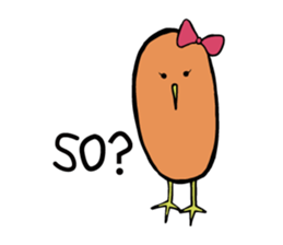 cocky birds sticker #4962830