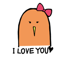 cocky birds sticker #4962838