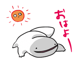 Japanese giant saramander and Axolotl sticker #4962966