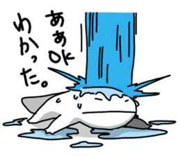 Japanese giant saramander and Axolotl sticker #4962990
