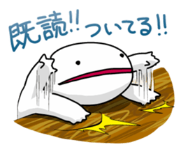 Japanese giant saramander and Axolotl sticker #4962991