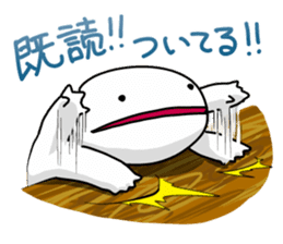 Japanese giant saramander and Axolotl sticker #4962991
