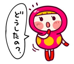 Daily life of Dharma doll sticker #4963931