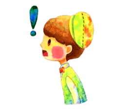 Watercolor Friends sticker #4964028