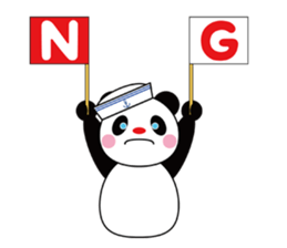 Sailor Panda ! sticker #4965035