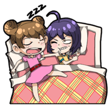 Grumpy Girl sticker #4965166