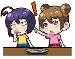 Grumpy Girl sticker #4965172