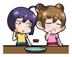 Grumpy Girl sticker #4965173