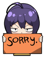 Grumpy Girl sticker #4965174