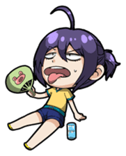 Grumpy Girl sticker #4965187