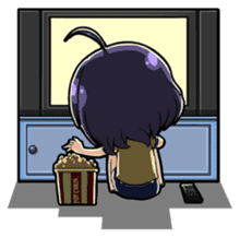 Grumpy Girl sticker #4965191