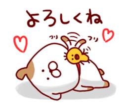 Pet dog-Bow2- sticker #4965724