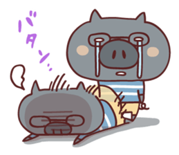 Pig's friend club sticker #4965974