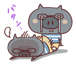 Pig's friend club sticker #4965974