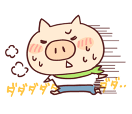 Pig's friend club sticker #4965998