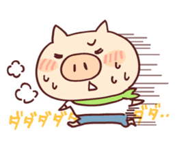 Pig's friend club sticker #4965998