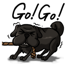 Walk Hana-chan sticker #4966840