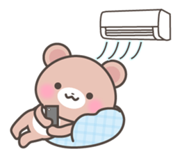 Kumatan in summer sticker #4967018