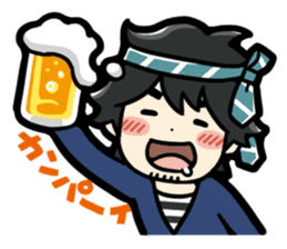 Onosaka&Konishi's O+K:2.5jigen Sticker sticker #4967465