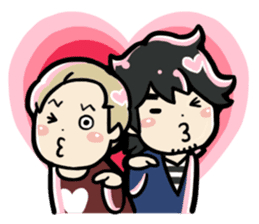 Onosaka&Konishi's O+K:2.5jigen Sticker sticker #4967481