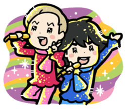 Onosaka&Konishi's O+K:2.5jigen Sticker sticker #4967482