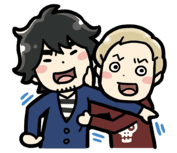 Onosaka&Konishi's O+K:2.5jigen Sticker sticker #4967485