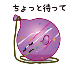 Water balloon sticker #4967596