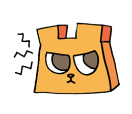 Block Head Dog sticker #4967897