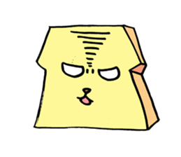 Block Head Dog sticker #4967923