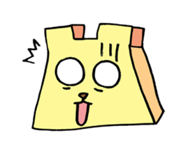 Block Head Dog sticker #4967924