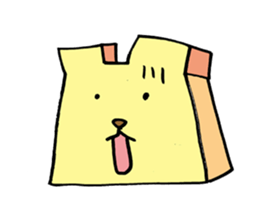 Block Head Dog sticker #4967925